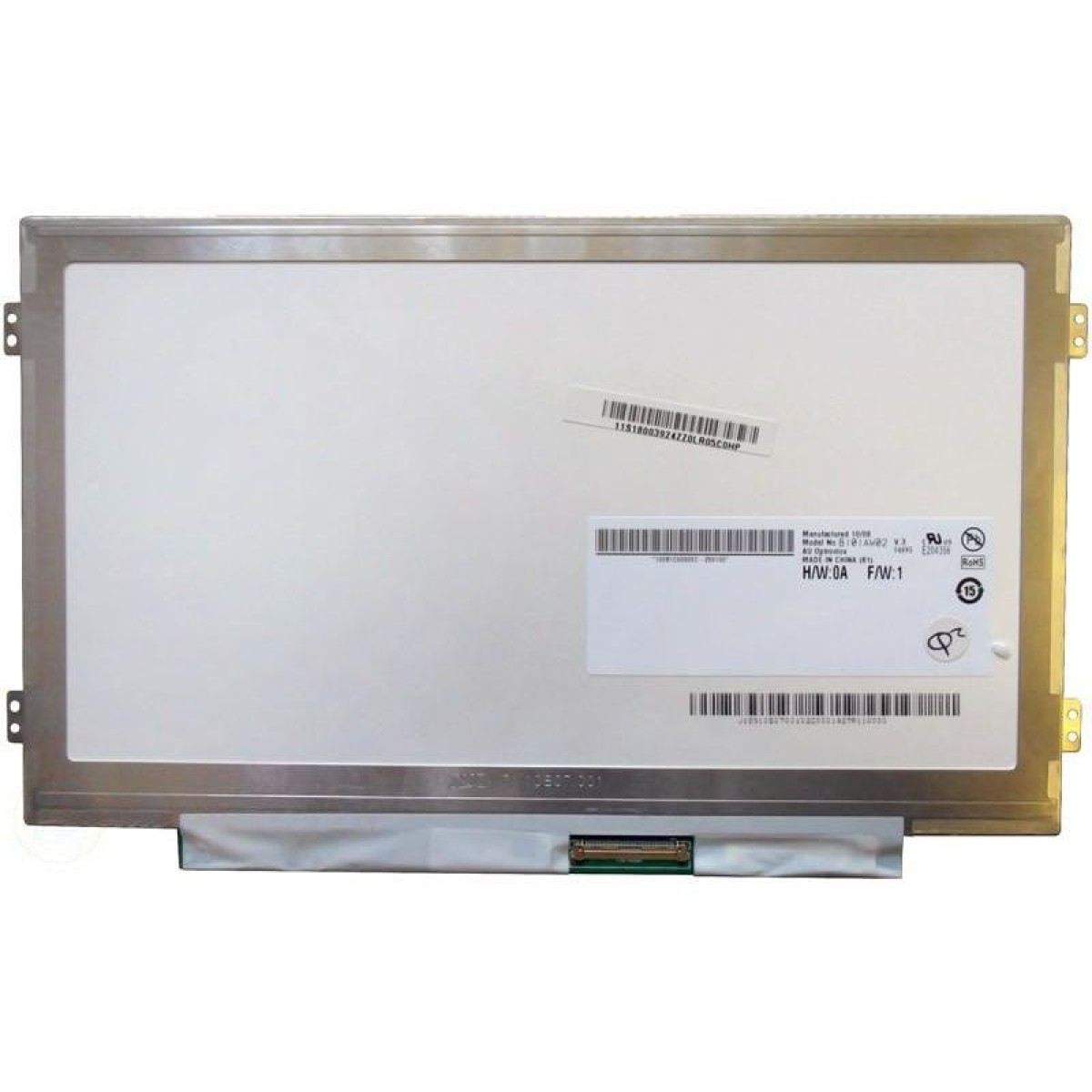 AU Optronics B101AW02 V.3 HW2A Laptop scherm