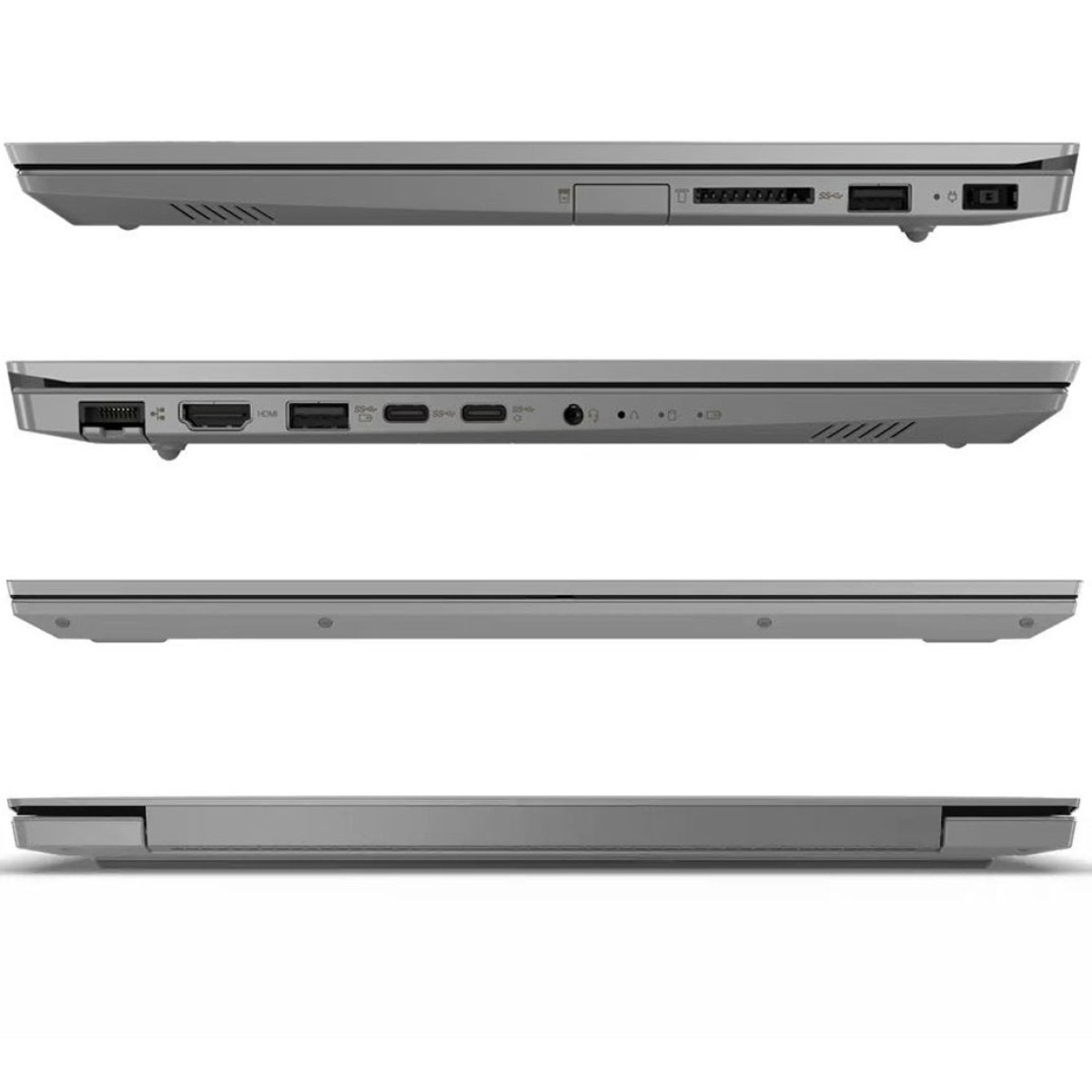 Lenovo ThinkBook 14 IML Laptop | Intel Core i3-10110U | 8 GB DDR4 2666 | 128 GB SSD PCIe + 1 TB HDD | 14.0 inch FHD 