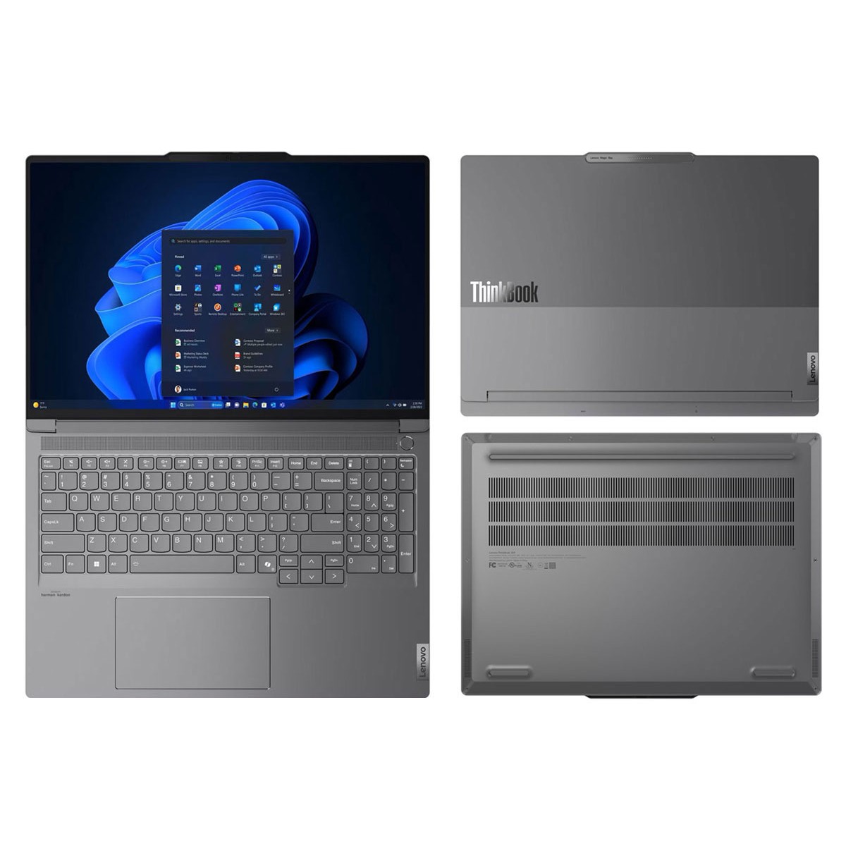 Lenovo ThinkBook 16p G5 IRX Laptop | Intel Core i7-14650HX | 32 GB DDR5-5600 | 1 TB SSD PCIe | RTX 4060 | 16.0 inch WQXGA 