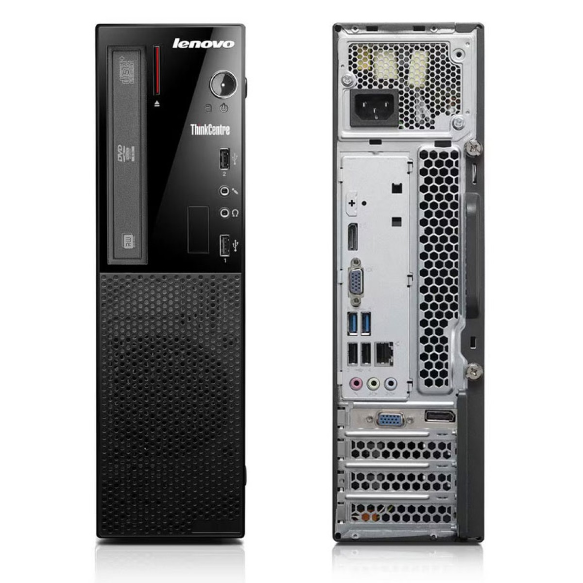 Lenovo ThinkCentre E73 SFF Desktop | Intel Core i3-4100T | 4 GB DDR3-1066 | 120 GB SSD SATA