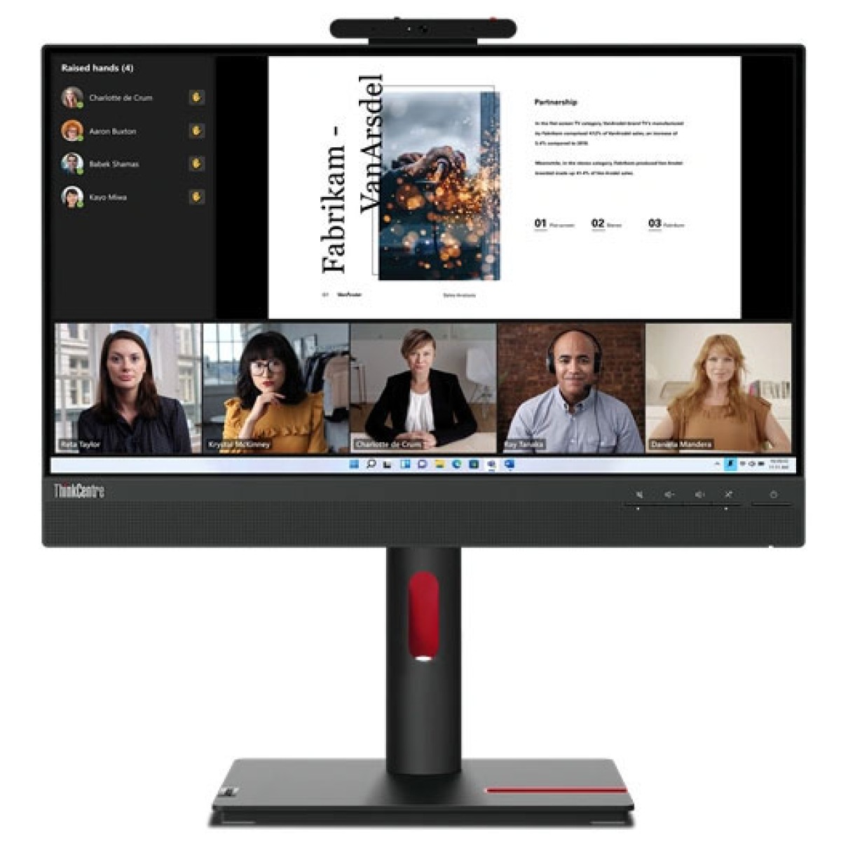 Lenovo ThinkCentre TIO 22 Gen 5 21.5inch FHD-beeldscherm
