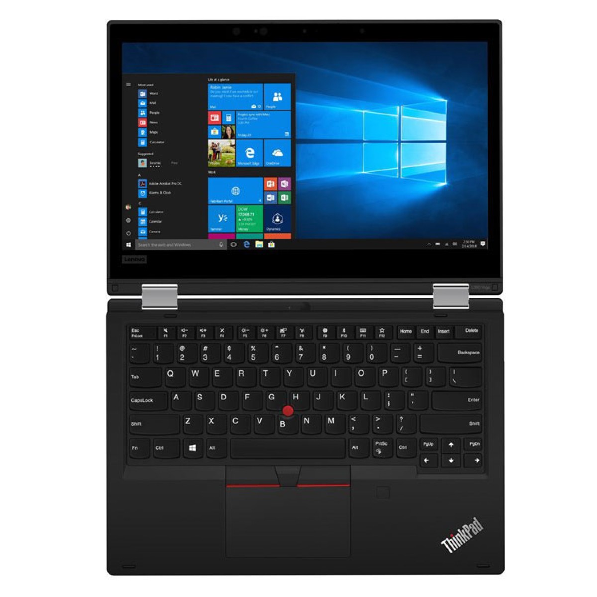  Lenovo ThinkPad L390 Yoga Laptop | Intel Core i5-8365U | 16 GB DDR4-2666 | 256 GB SSD PCIe | 13.3 inch FHD Touchscreen 