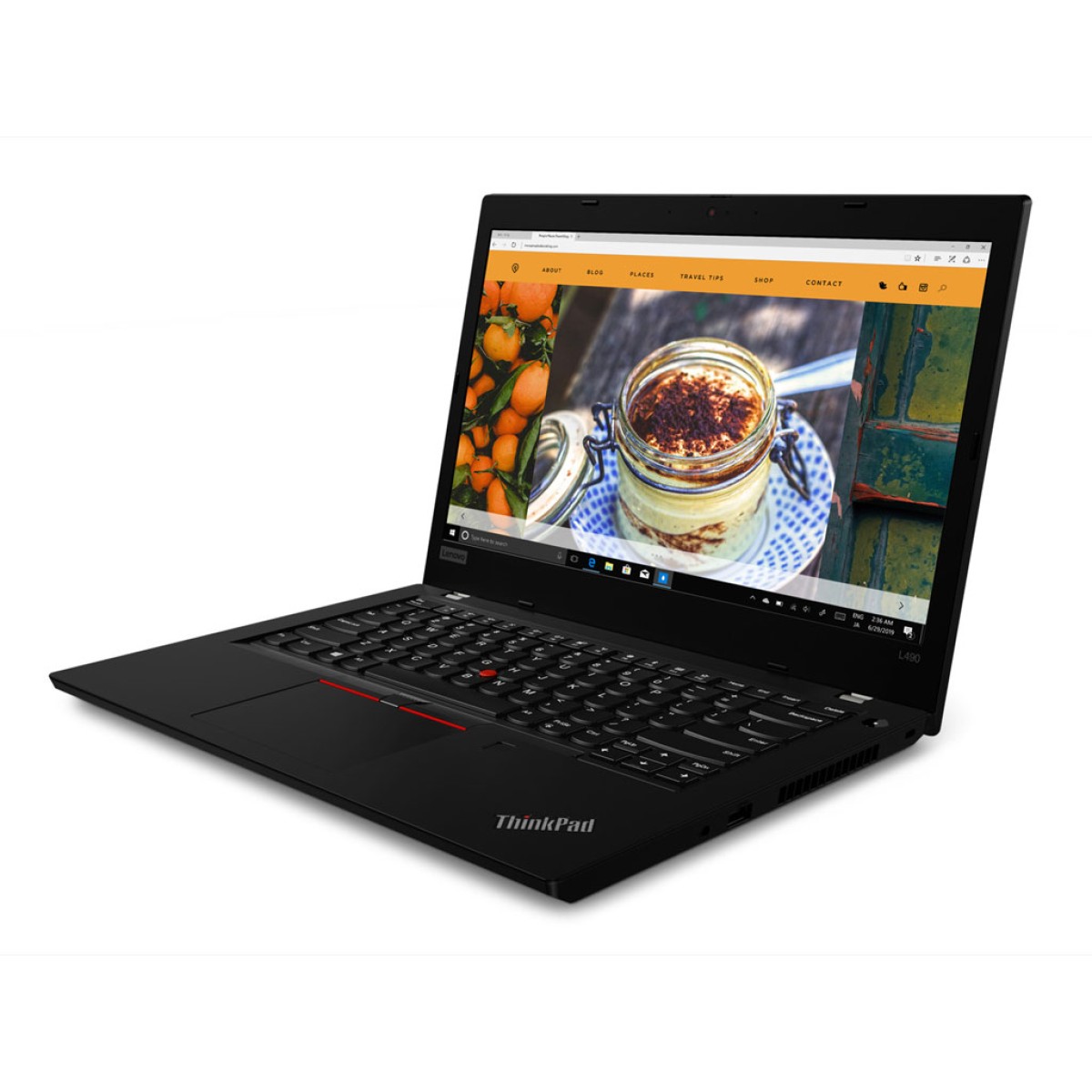  Lenovo Thinkpad L490 Laptop | Intel Core i5-8365U | 8 GB DDR4-2400 | 256 GB SSD M.2 | 14.0 inch HD 