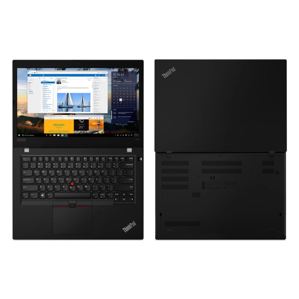  Lenovo Thinkpad L490 Laptop | Intel Core i5-8365U | 8 GB DDR4-2400 | 256 GB SSD M.2 | 14.0 inch HD 