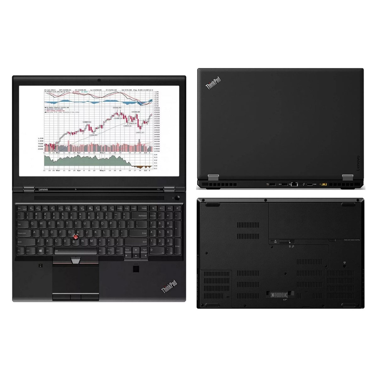 Lenovo ThinkPad P51 Mobile Workstation | Intel Core i7-7820HQ | 16 GB DDR4-2400 | 256 GB SSD M.2 | 15.6 inch FHD 