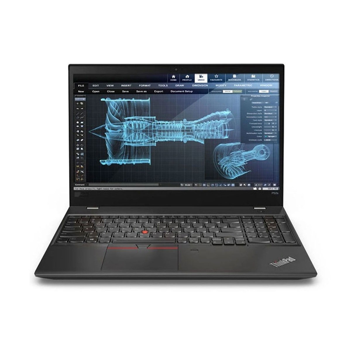 Lenovo ThinkPad P52s Mobile Workstation | Intel Core i7-8650U | 16 GB DDR4-2400 | 512 GB SSD M.2 | 15.6 inch FHD