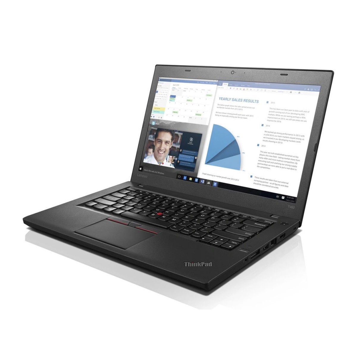  Lenovo ThinkPad T460 Laptop | Intel Core i5-6200U | 8 GB PC3L-12800 | 250 GB SATA | 14.0 inch FHD