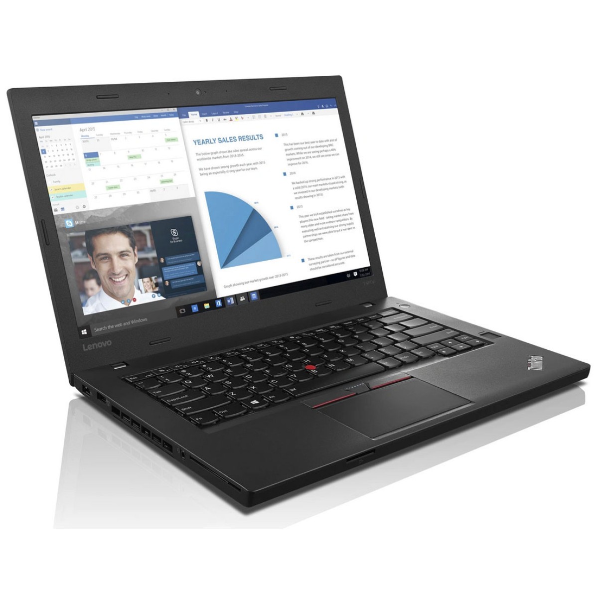  Lenovo ThinkPad T460p Laptop | Intel Core i7-6820HQ | 8 GB DDR4-2400 | 250 GB SATA | 14.0 inch FHD