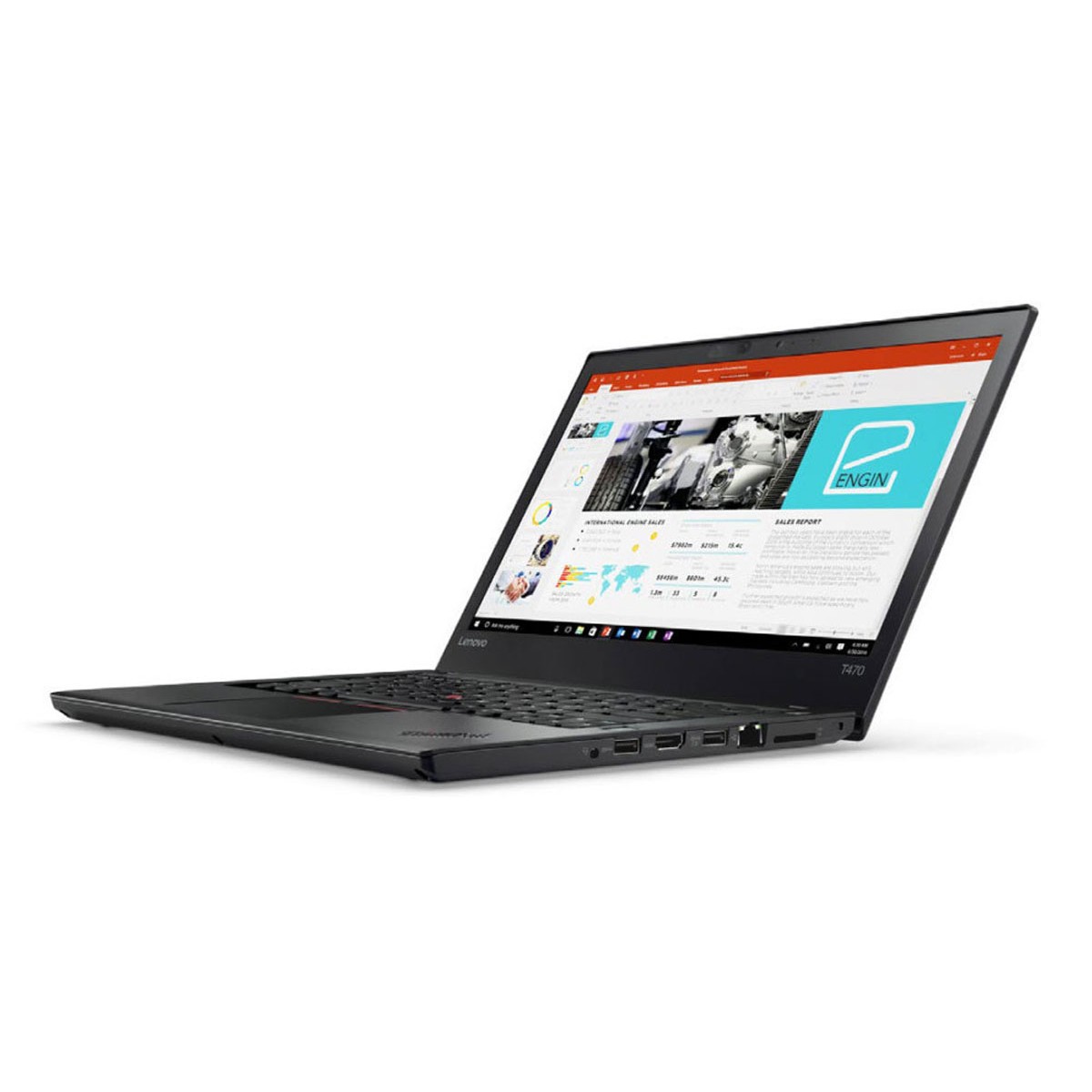  Lenovo ThinkPad T470 Laptop | Intel Core i7-7500U | 8 GB DDR4-2400 | 256 GB SSD M.2 | 14.0 inch FHD