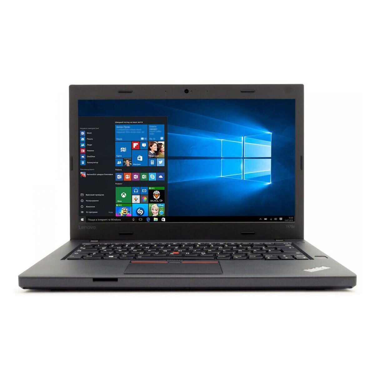  Lenovo ThinkPad T470p Laptop | Intel Core i7-7820HQ | 8 GB DDR4-2400 | 256 GB SSD M.2 | 14.0 inch QHD