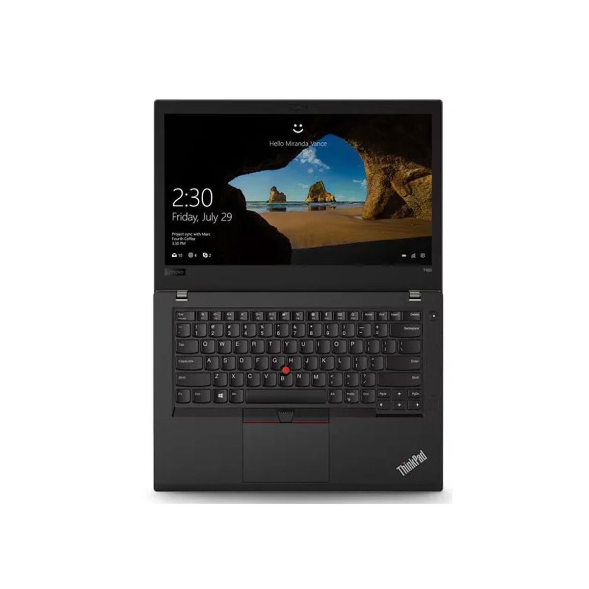  Lenovo ThinkPad T480 Laptop | Intel Core i5-8250U | 8 GB DDR4-2400 | 256 GB SSD M.2 | 14.0 inch FHD 