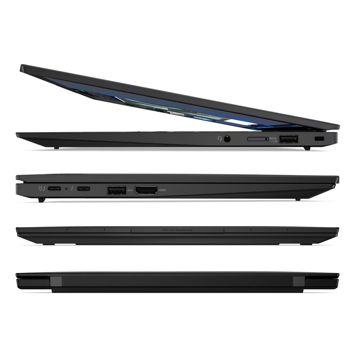  Lenovo Thinkpad X1 Carbon 10th Gen Laptop | Intel Core i7-1270P | 32 GB LPDDR5-6400 | 512 GB GB SSD PCIe | 14.0 inch WUXGA