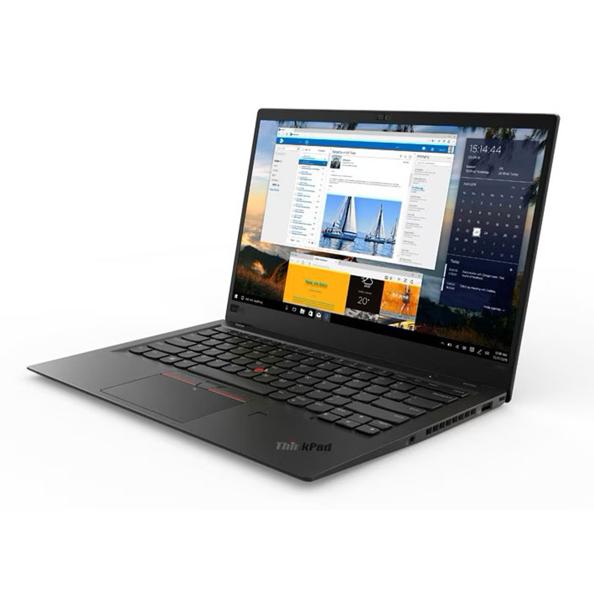  Lenovo Thinkpad X1 Carbon 6th Gen Laptop | Intel Core i5-8350U | 16GB LPDDR3-2133 |256B SSD M.2 | 14.0 inch FHD