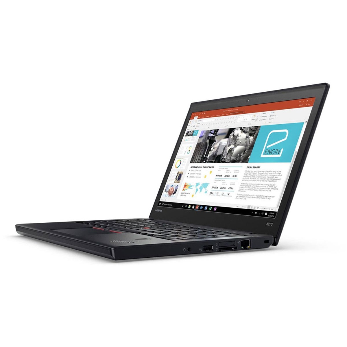  Lenovo ThinkPad X270 Laptop | Intel Core i5-6300U | 8GB GB DDR-2400 | 256GB SSD M.2 | 12.5 inch HD 